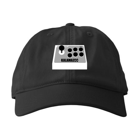 WML Hat Stick, a Black Printed Eco Baseball Cap
