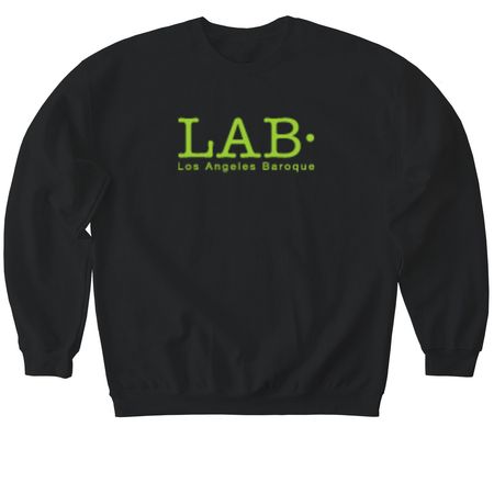 LAB logo shirts & hoodies, a Black Softstyle Crewneck Sweatshirt