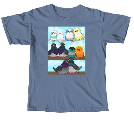 April? Squad&nbsp;, a Blue Jean Comfort Colors Unisex Tee
