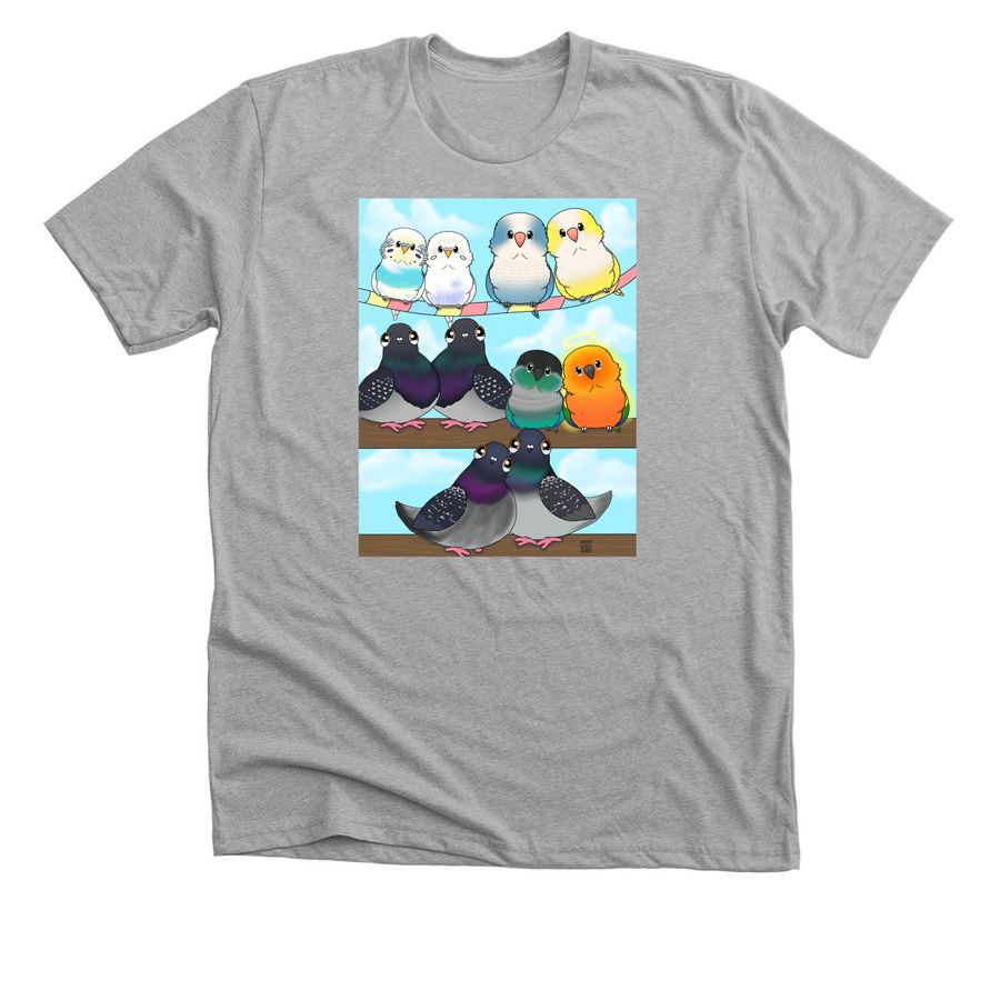 April? Squad&nbsp;, a Athletic Heather Premium Unisex Tee