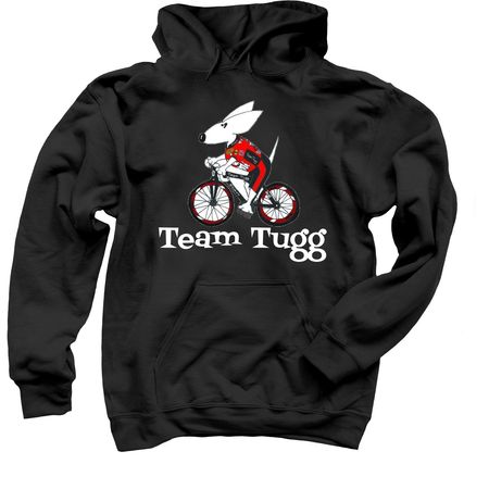 Team Tugg, a Black Pullover Hoodie