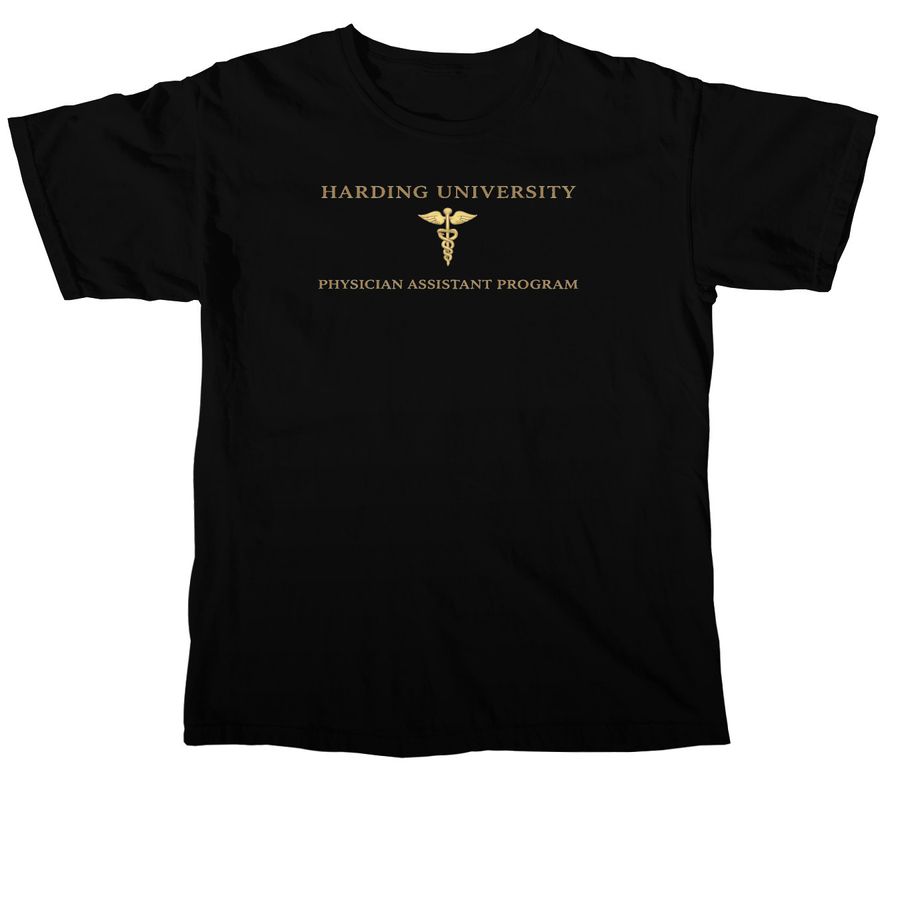 Harding University PA Program Merch, a Black Comfort Colors Unisex Tee