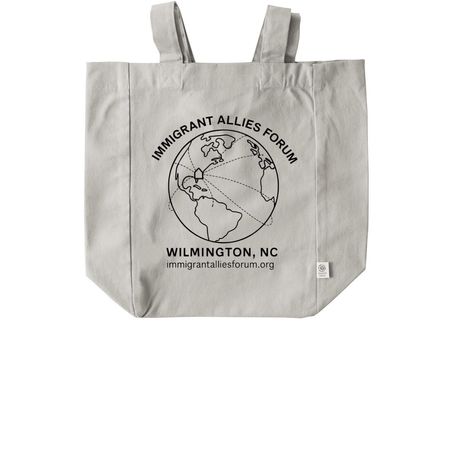 IAF Tote, a Natural Recycled Cotton Tote Bag