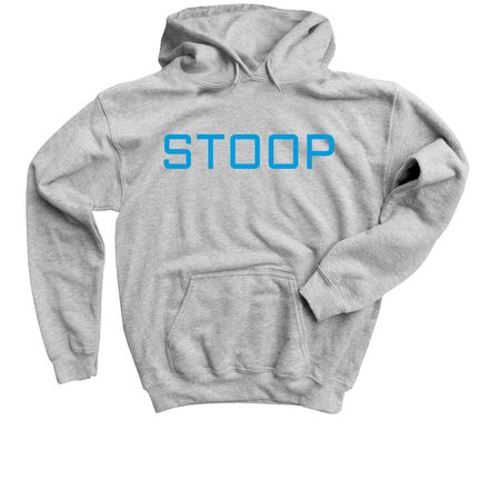 Stoop Logo blue, a Sport Grey Youth Pullover Hoodie