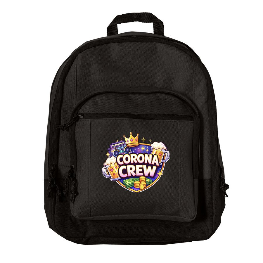 Corona Crew Backpack, a Black Everyday Backpack