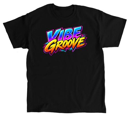 Vibe Groove Hoodie, a Black Classic Unisex Tee