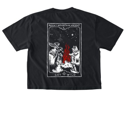 Interstellar Collection, a Black Comfort Colors Boxy Tee