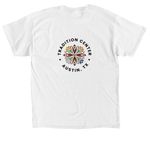 ?????????, a White Classic Unisex Tee (back-view)