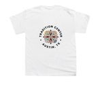 ?????????, a White Youth Unisex Tee (back-view)