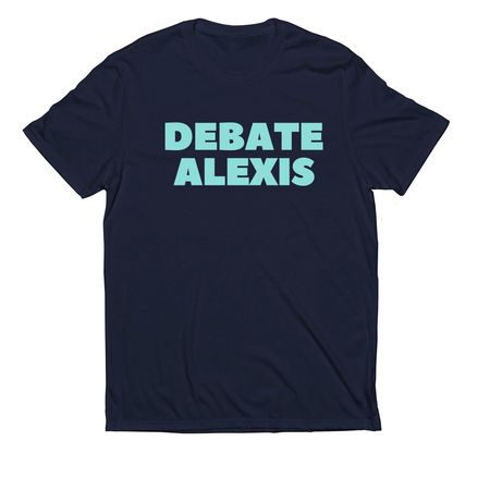 #DebateAlexis, a Night Sky Navy Allmade Eco Triblend Unisex Tee