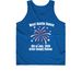 4th of July, a Royal Blue Classic Unisex Tank Top