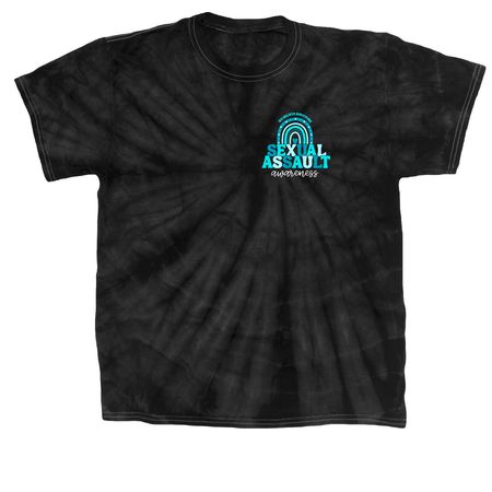 S.A.A.M&nbsp;, a Black Classic Tie Dye Tee