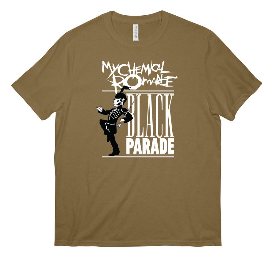 My Chemical Romance Merchandise, a Coyote Brown All-American Unisex Tee