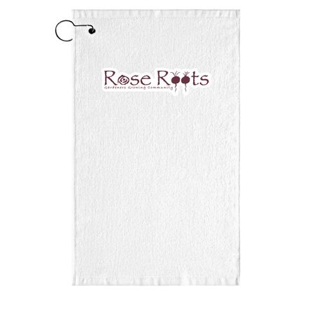 Golf Towel, a White Golf Towel