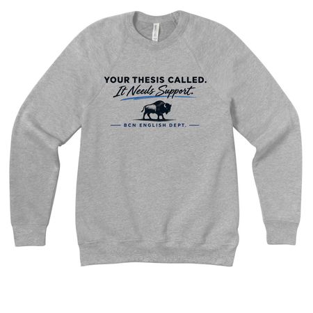 Mrs Magee, a Athletic Heather Premium Raglan Crewneck Sweatshirt