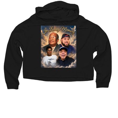 Jackson Brooks Memorial Campaign, a Black Women?s Lightweight Cropped Hoodie