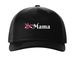 Mama Hat, a Black Printed Five-Panel Trucker Cap