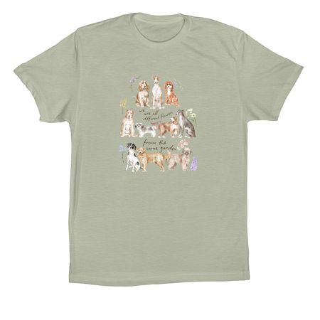 Flowers from the Garden ?, a Thyme Premium Cotton Tee