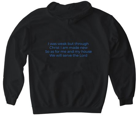 As For Me, a Black Gildan Softstyle Pullover Hoodie