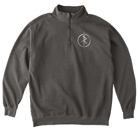 Quarter Ziip, a Pepper Comfort Colors Quarter Zip Pullover