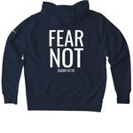 Set Apart, a Midnight Navy Nike Club Fleece Pullover Hoodie (back-view)