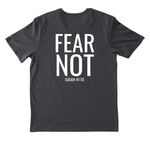Set Apart, a Anthracite Nike Dri-FIT Jersey Blend Performance Tee (back-view)