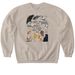Animal Lover Merch (dark text), a Sand Softstyle Crewneck Sweatshirt