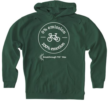 BT1D 100% Emotion&nbsp;, a Alpine Green Heavyweight Pullover Hoodie