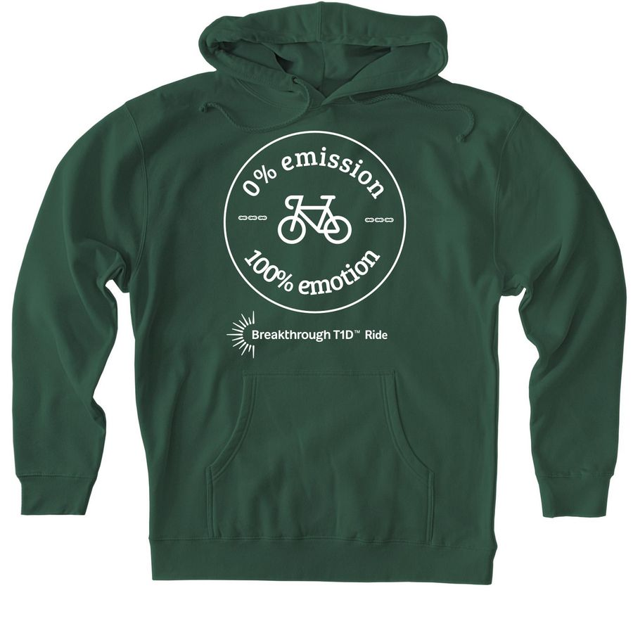 BT1D 100% Emotion&nbsp;, a Alpine Green Heavyweight Pullover Hoodie