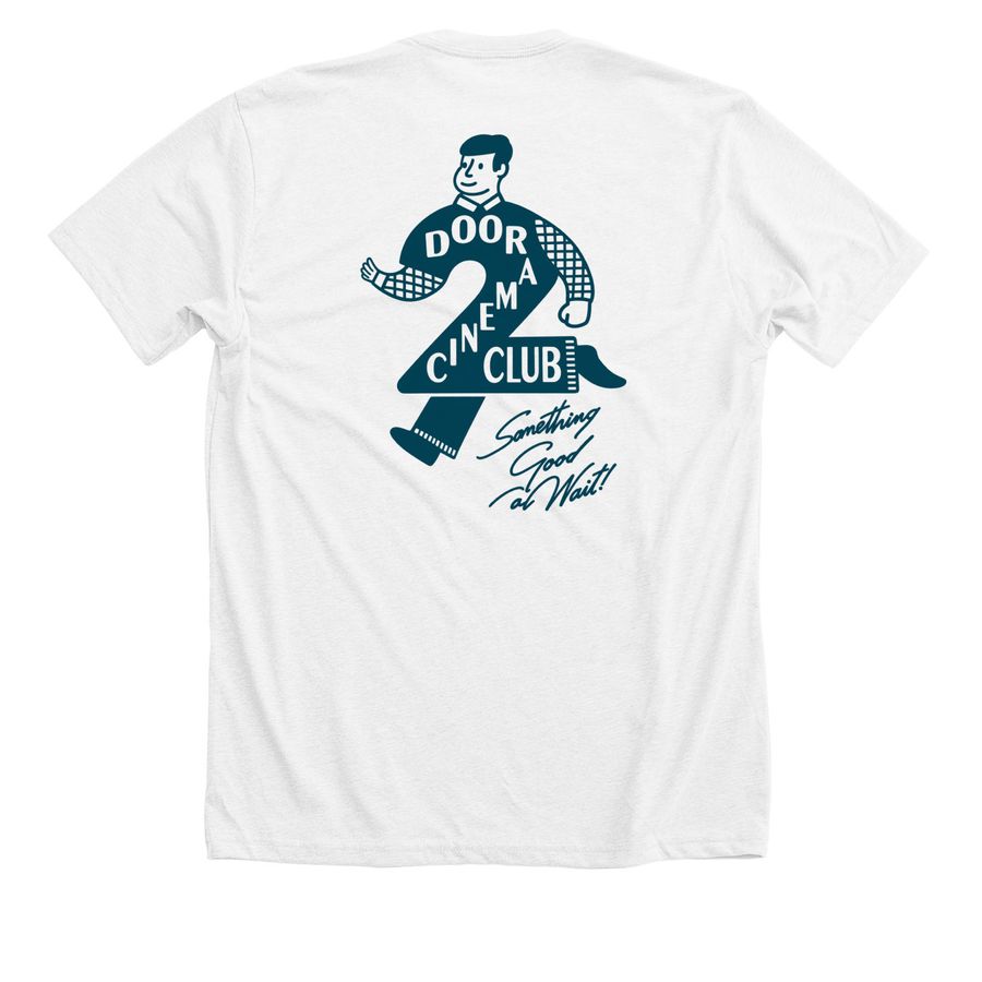 Two Door Cinema Club Shirt, a Solid White Blend Premium Unisex Tee