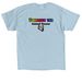 Save Animals with Pride!, a Light Blue Classic Unisex Tee (back-view)