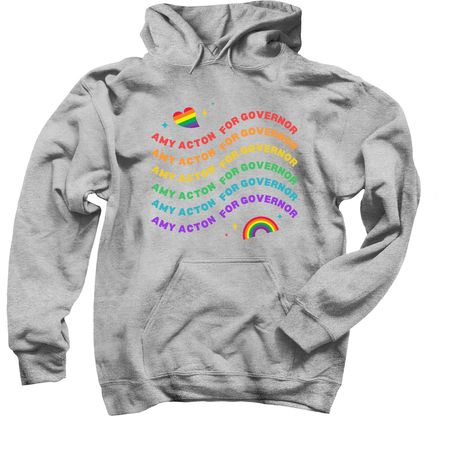 Amy Acton for Governor, a Sport Grey Pullover Hoodie