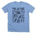 Pollinator Week 2026 Light Color Shirts, a Heather Carolina Blue Premium Unisex Tee