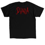 SUBMIT, a Black Classic Unisex Tee (back-view)