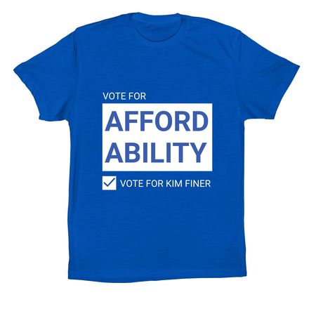 The Affordability Shirt, a True Royal Premium Cotton Tee