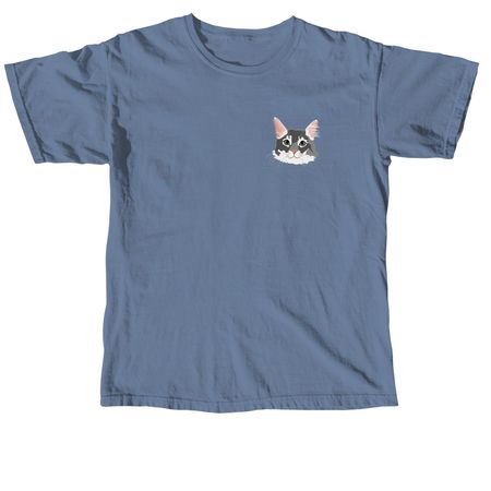 Clutch TBIRD Back Print&nbsp;, a Blue Jean Comfort Colors Unisex Tee