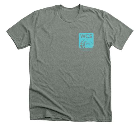 Premium Unisex Tee, a Deep Heather Premium Unisex Tee