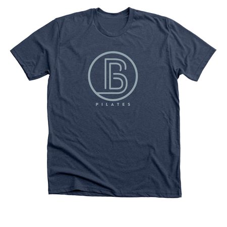 T-Shirts, a Heather Navy Premium Unisex Tee