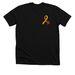 Merryn Ribbon designed by grandmother, a Solid Black Blend Premium Unisex Tee