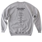 AM & Piano Tour - NYC N1, a Sport Grey Softstyle Crewneck Sweatshirt (back-view)