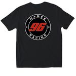 2026 Magee Racing Merch Drop, a Black Softstyle Cotton Tee (back-view)