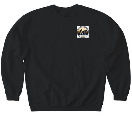 ServeComm Merchandise&nbsp;, a Black Softstyle Crewneck Sweatshirt