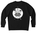Moulinet All Day, a Black Nike Club Fleece Crewneck Sweatshirt (back-view)
