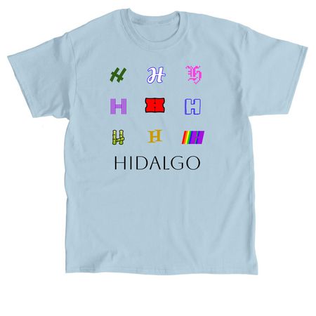 Adult&nbsp;'Hidalgo' Flashy Tees & Sweaters, a Light Blue Classic Unisex Tee
