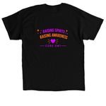 Cure GM1 Ghost for Halloween, a Black Classic Unisex Tee (back-view)