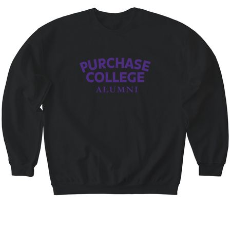 Purchase alumni gear, a Black Softstyle Crewneck Sweatshirt