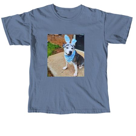 Easter Pibble, a Blue Jean Comfort Colors Unisex Tee