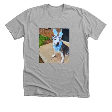 Easter Pibble, a Athletic Heather Premium Unisex Tee
