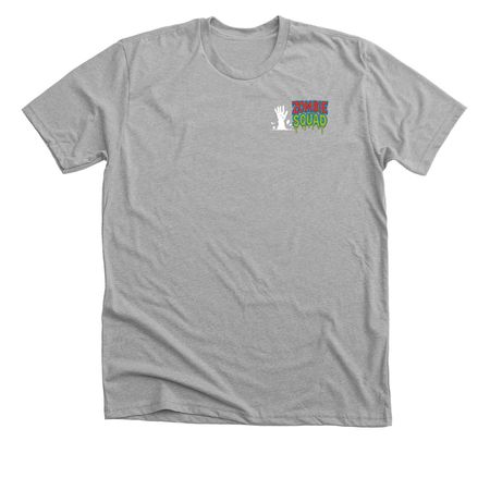 Zombie Squad Team, a Athletic Heather Premium Unisex Tee