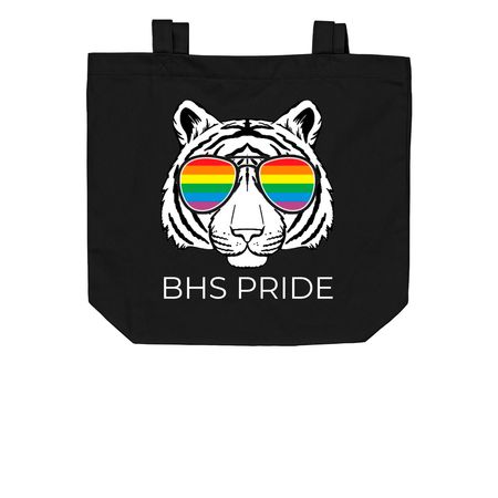 BHS Pride Tote, a Black Organic Cotton Tote Bag